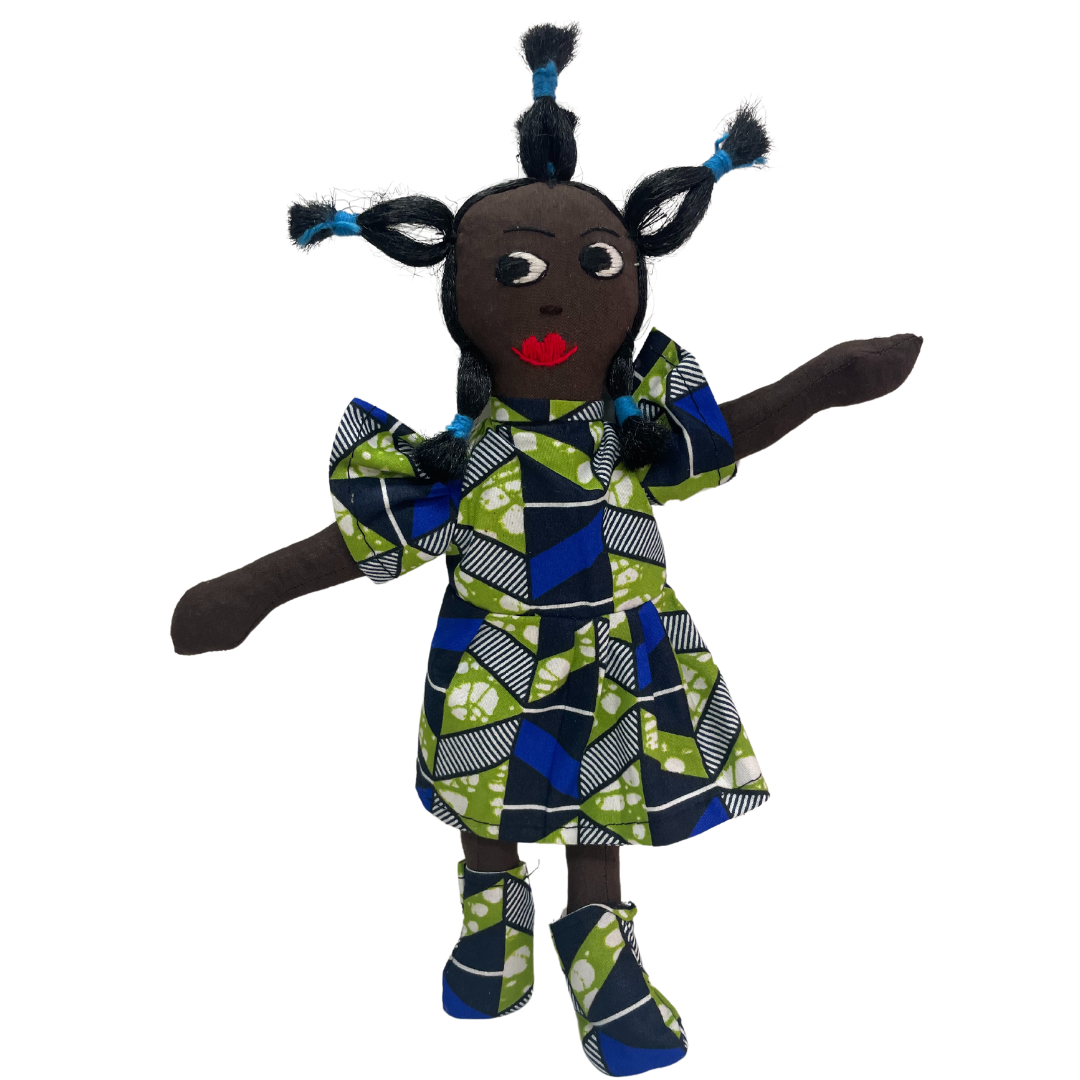 Rwandisk hjertepose mulepose