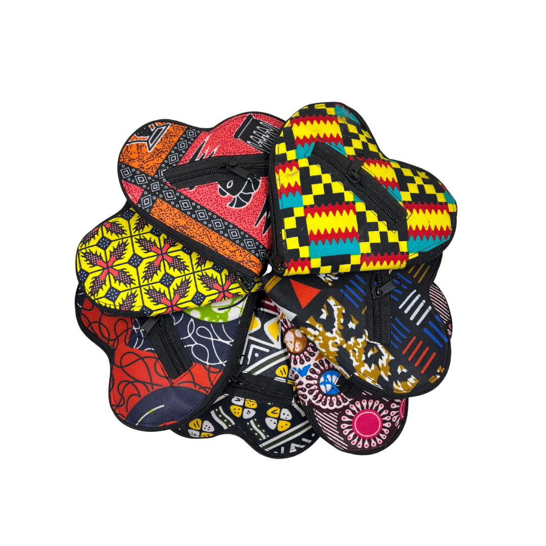 Made In Rwanda Bags Rwandan Heart Pouch Tote Bag – www.immaculee.com