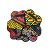 Rwandan Heart Pouch Tote Bag