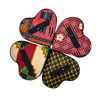 Rwandan Heart Pouch Tote Bag