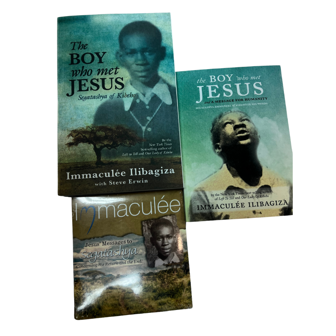 The Boy Who Met Jesus - Segatasha Bundle with Messages Booklet & CD - signed by Immaculee