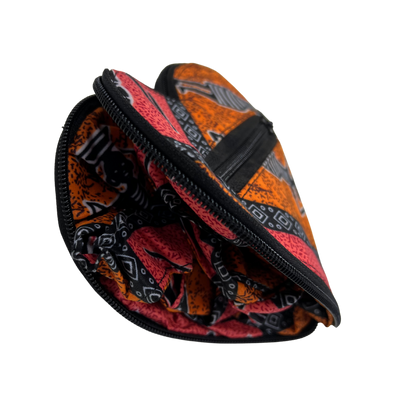 Rwandan Heart Pouch Tote Bag