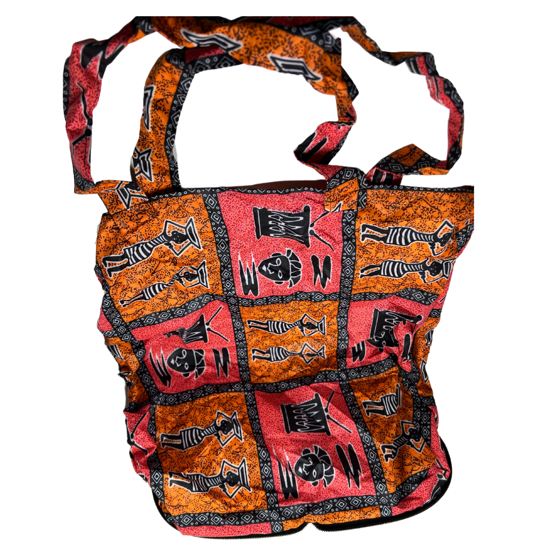 Made In Rwanda Bags Rwandan Heart Pouch Tote Bag – www.immaculee.com