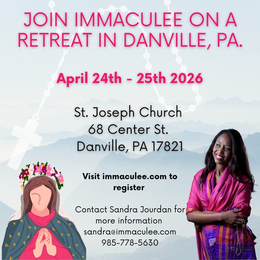 Danville, PA April 24-25, 2026 with Immaculee