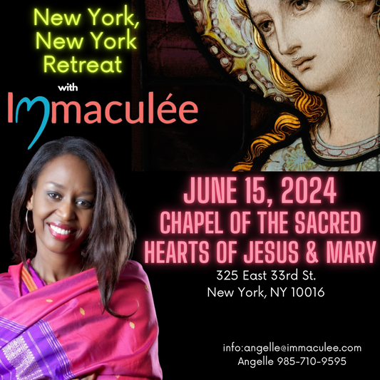 New York City One-Day Retreat June 15, 2024 with Immaculee