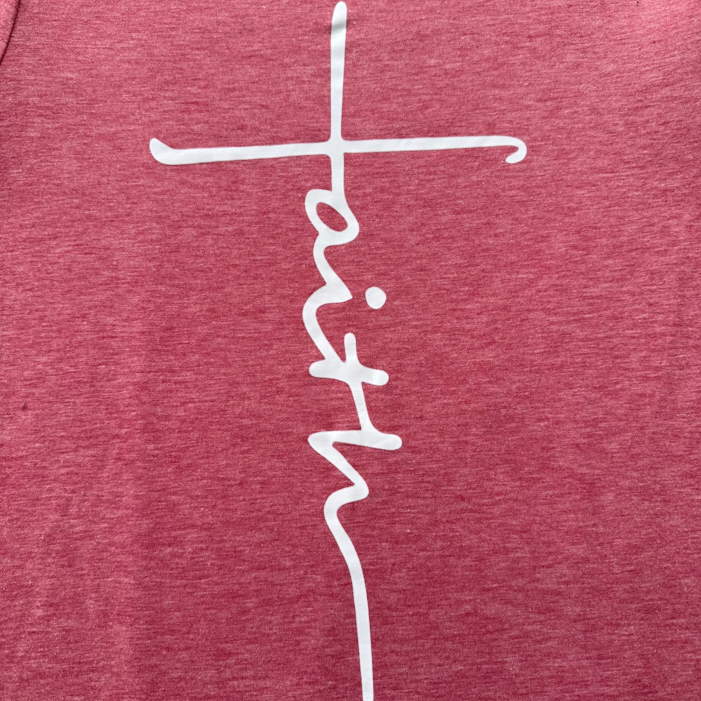 'Faith' Cross Long Sleeved Shirt