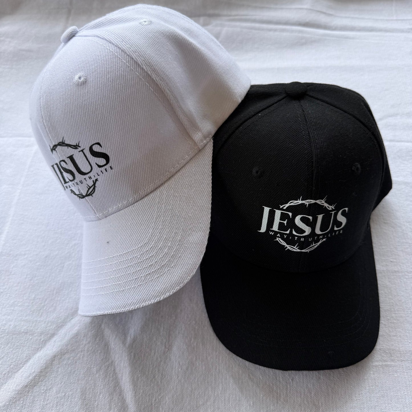 "Jesus Way Truth Life" Velcro Hat
