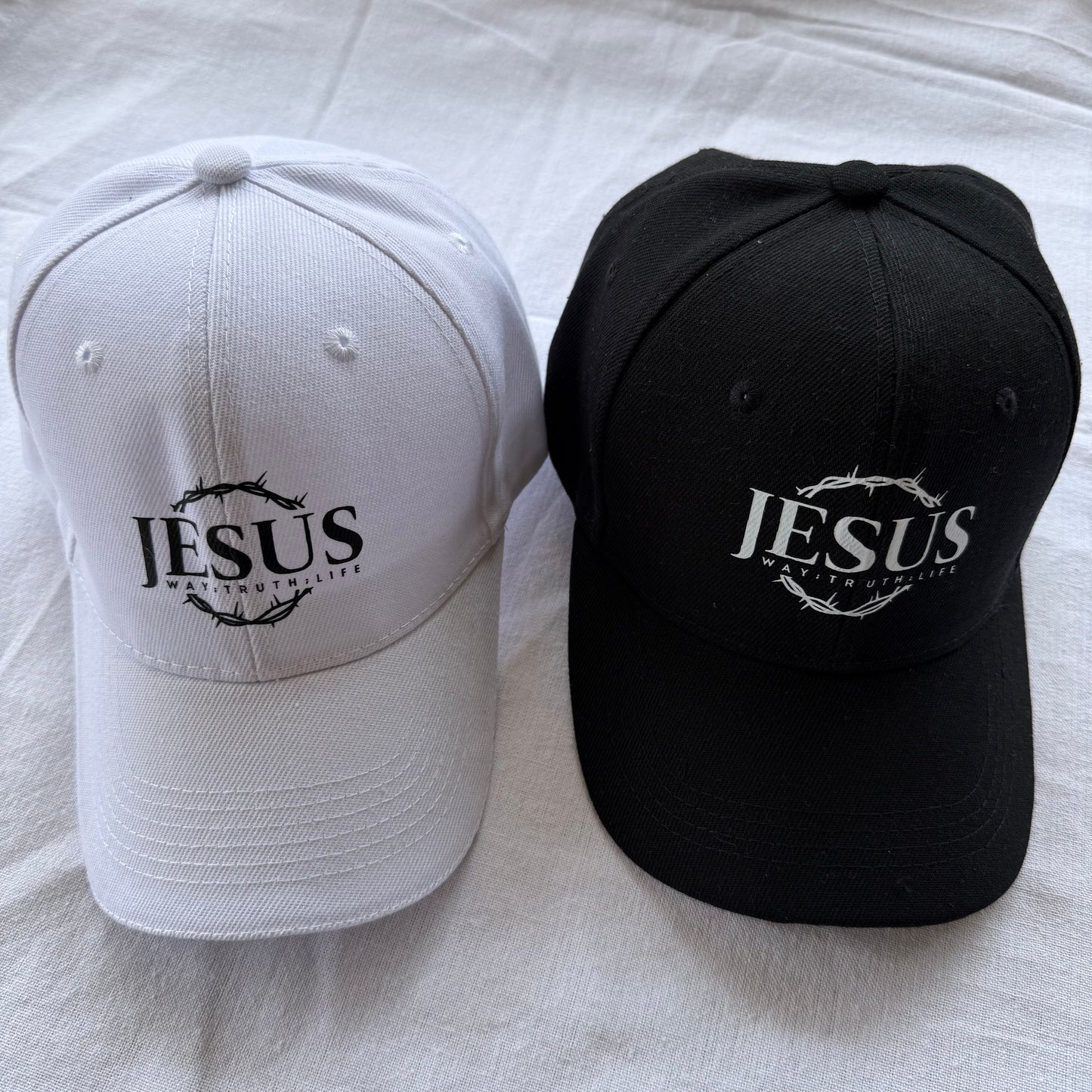 "Jesus Way Truth Life" Velcro Hat