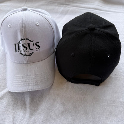 "Jesus Way Truth Life" Velcro Hat