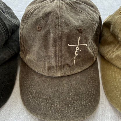'Faith' Cross Baseball Hat