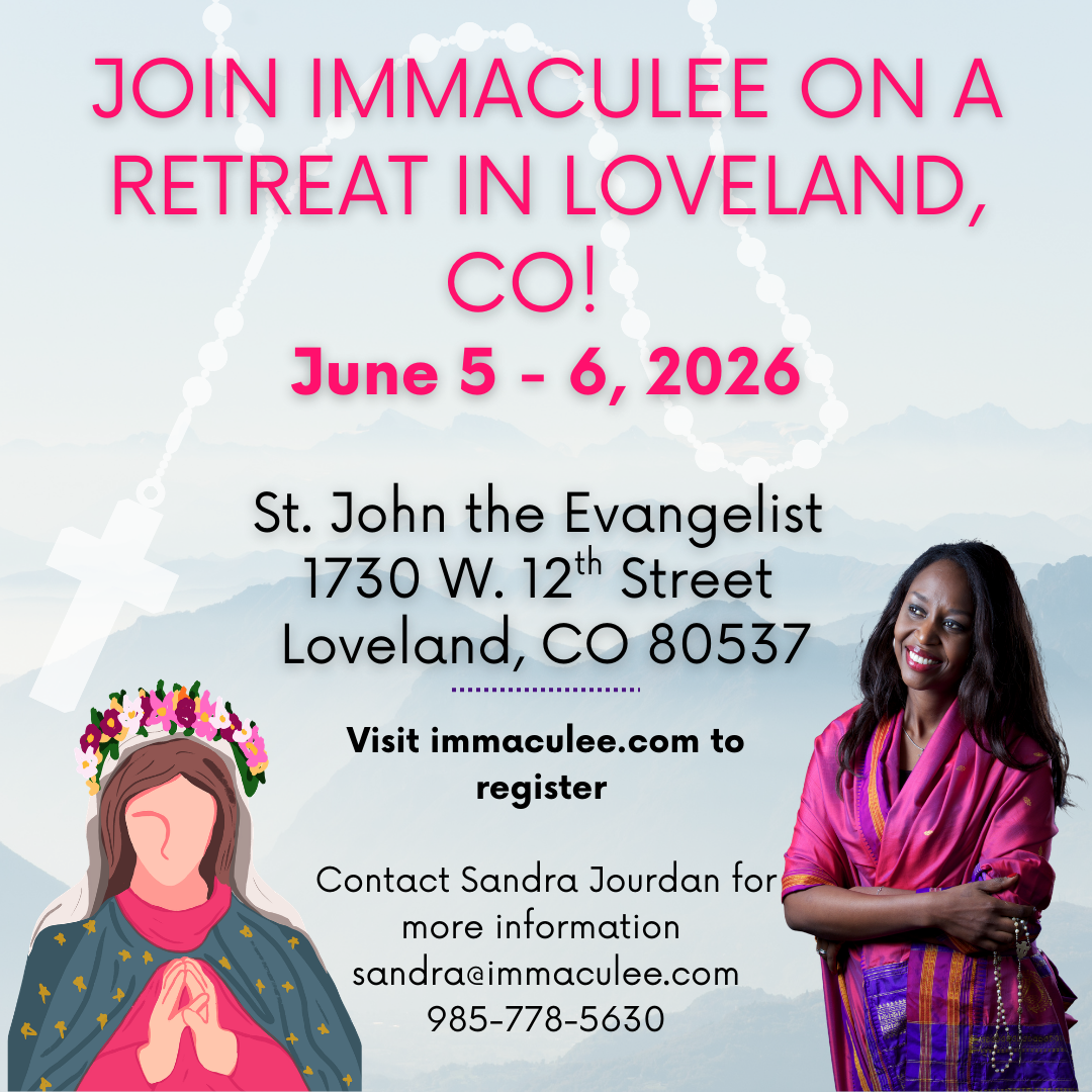 Loveland, CO  June 5-6, 2026 with Immaculee