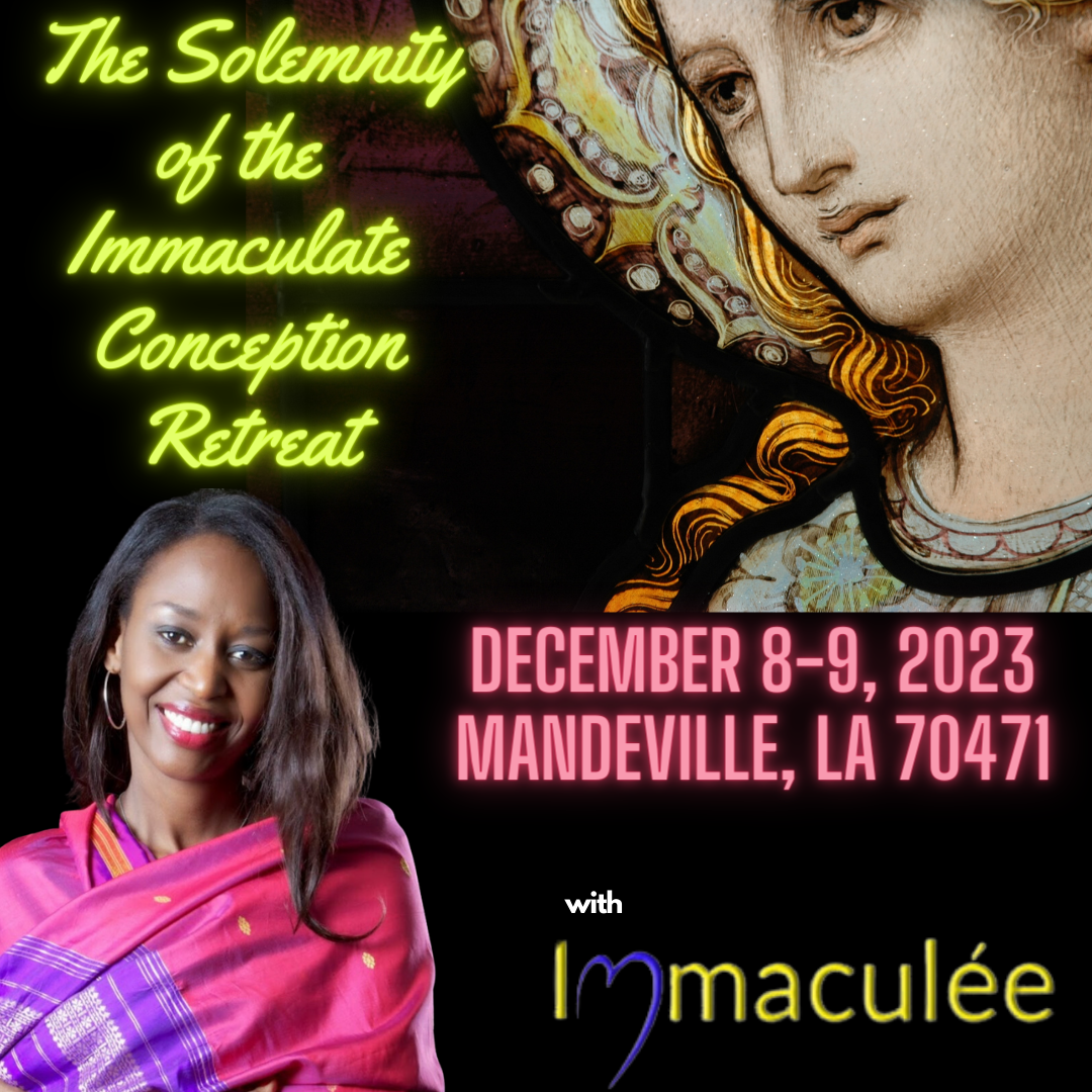 Mandeville, LA Retreat 8.-9. december 2023 med Immaculee