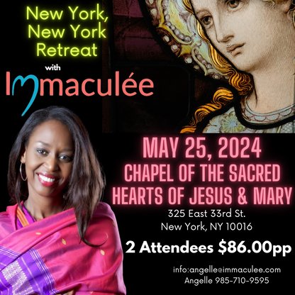 New York City One-Day Retreat May 25, 2024 with Immaculee