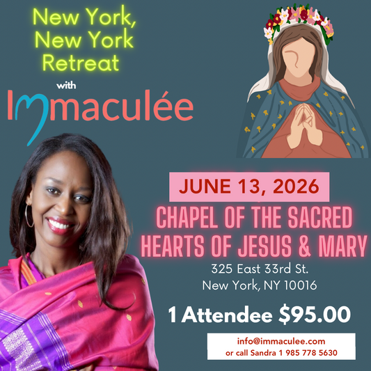 In-Person New York City  Retreat with Immaculee - One-Day Retreat June 13, 2026