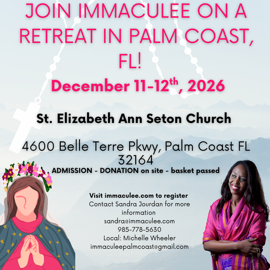 Palm Coast, FL December 11-12, 2026 with Immaculee