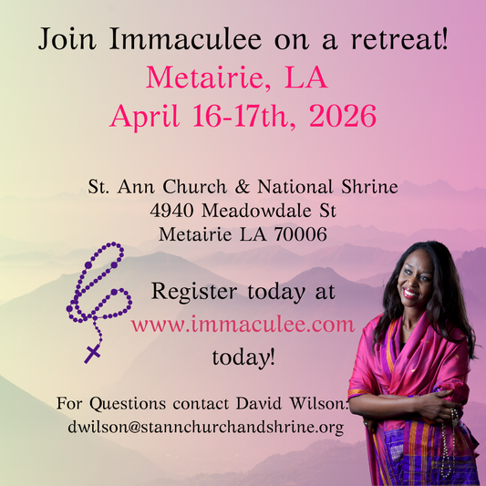Ventura, CA Retreat November 20-21, 2026 with Immaculee