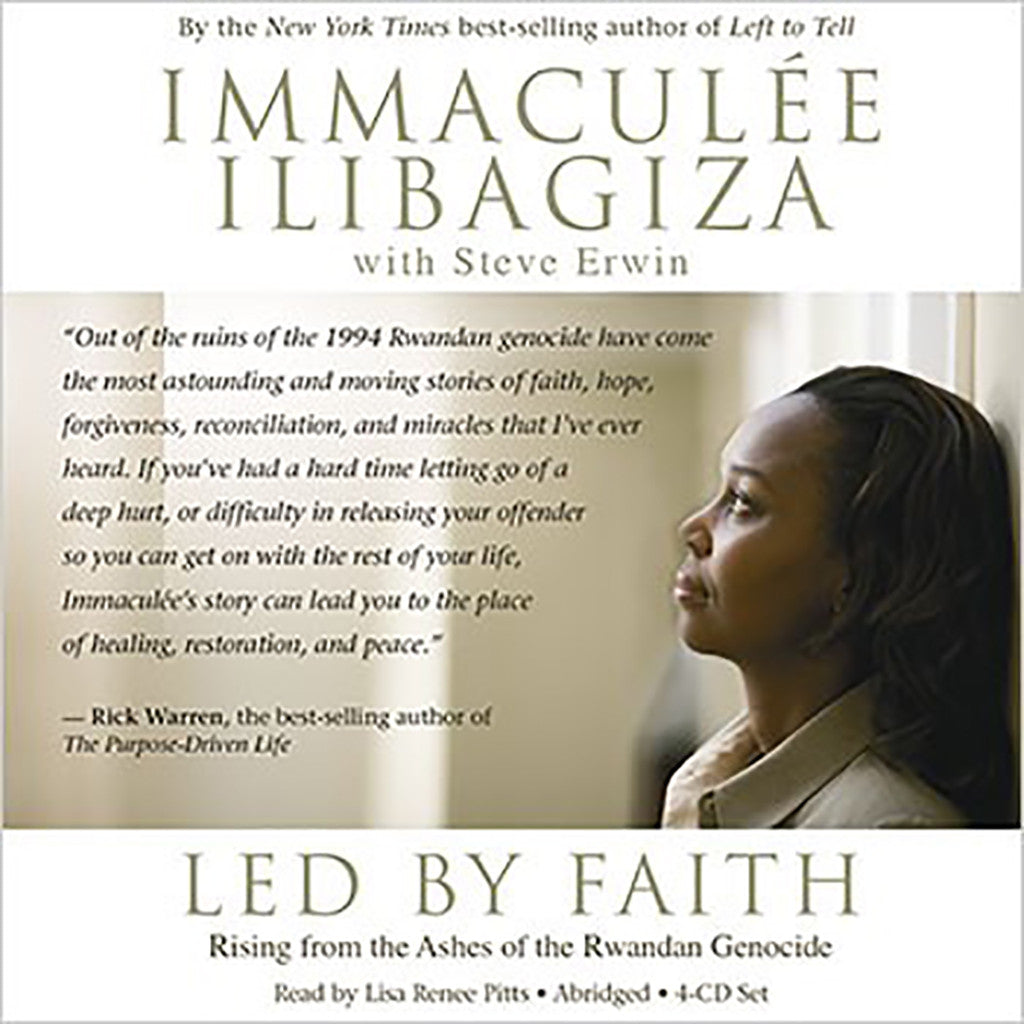 Led By Faith, Rising from the Ashes of the Rwandan Genocide Audio Download by Immaculee Ilibagiza